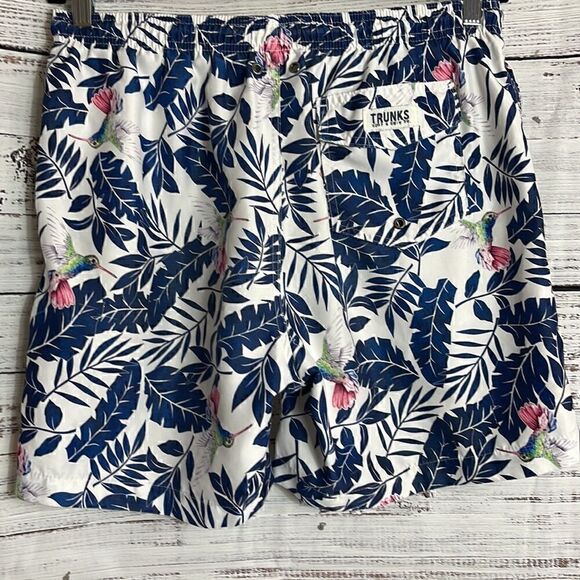 Trunk surf and swim Co mens swim trunk size L drawstring tropical - Picture 4 of 9